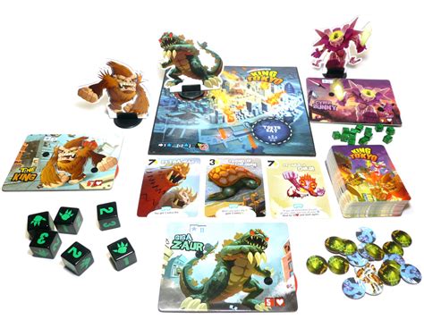 Kickstart Your Party With King Of Tokyo! A Dice-Rolling Game Filled With Monster Mayhem!